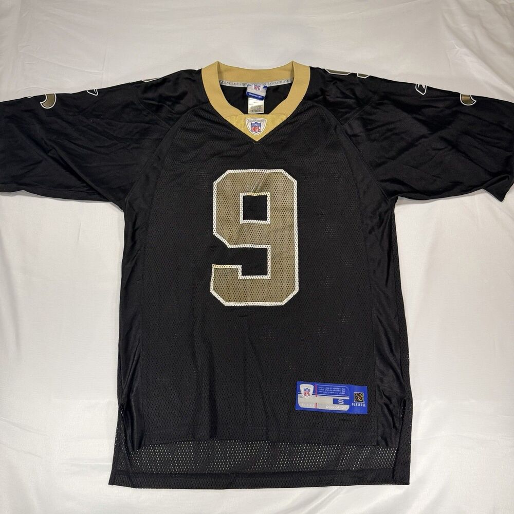 Authentic Drew Brees Saints Reebok On Field Jersey Size S NFL Equipment Black